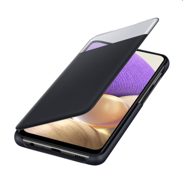 Puzdro S View Cover pre Samsung Galaxy A32 5G - A326B, black (EF-EA326PB) Puzdro S View Cover pre Samsung Galaxy A32 5G - A326B, black (EF-EA326PB)