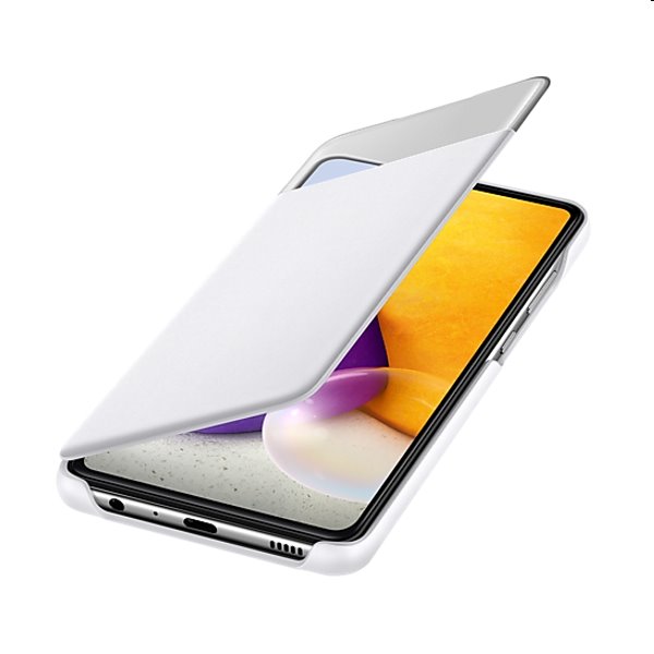 Knižkové puzdro S View pre Samsung Galaxy A72 - A725F, biela (EF-EA725PW) Knižkové puzdro S View pre Samsung Galaxy A72 - A725F, biela (EF-EA725PW)