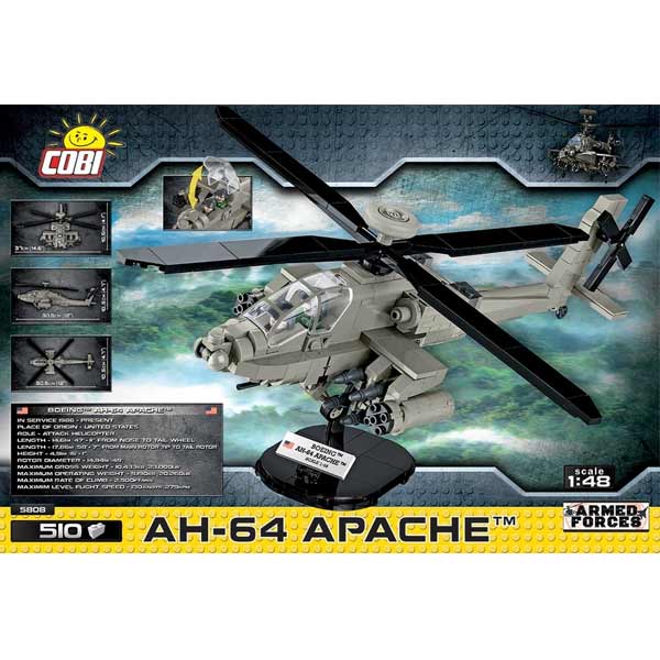 Vrtuľník AH 64 Apache