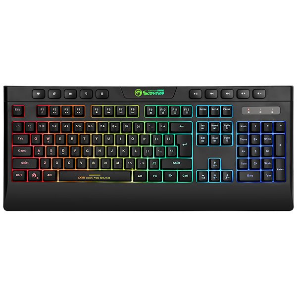 Marvo CM305, RGB sada klávesnice s hernou myšou a slúchadlami, CZ/SK, herná, membránová typ drôtová (USB), čierna, RGB Marvo CM305, RGB sada klávesnice s hernou myšou a slúchadlami, CZ/SK, herná, membránová typ drôtová (USB), čierna, RGB