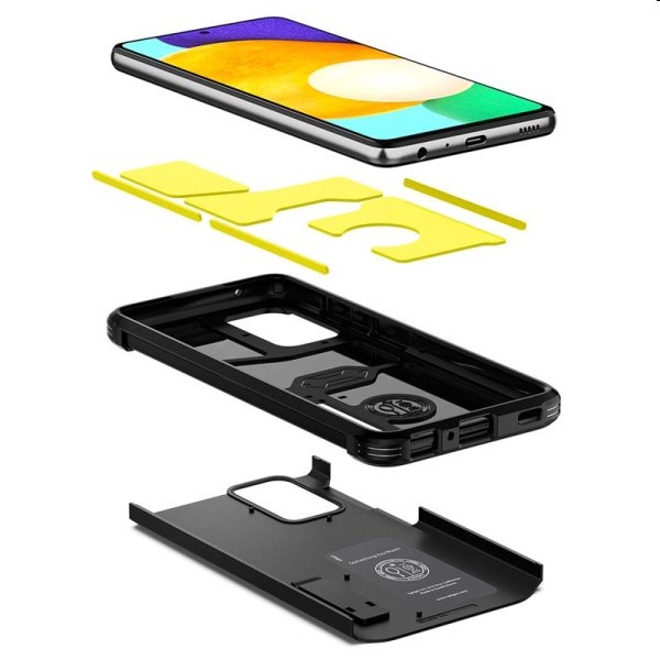 Zadný kryt Spigen Tough Armor pre Samsung Galaxy A52 - A525F / A52s 5G, čierna Zadný kryt Spigen Tough Armor pre Samsung Galaxy A52 - A525F / A52s 5G, čierna