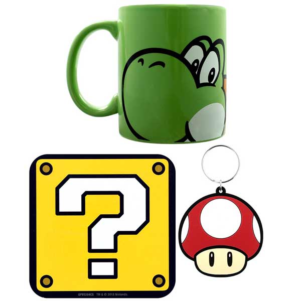 Darčekový set Yoshi (Super Mario)