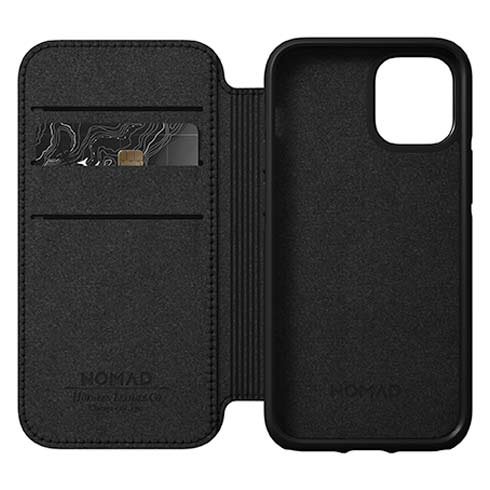 Knižkové odolné puzdro Nomad pre iPhone 12 mini, hnedá Knižkové odolné puzdro Nomad pre iPhone 12 mini, hnedá