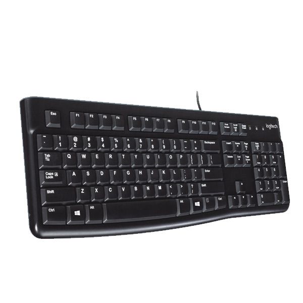Logitech K120 - klávesnica, USB, CZ/SK