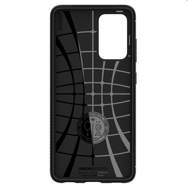 Puzdro Spigen Rugged Armor pre Samsung Galaxy A52 - A525F / A52s 5G, čierne Puzdro Spigen Rugged Armor pre Samsung Galaxy A52 - A525F / A52s 5G, čierne