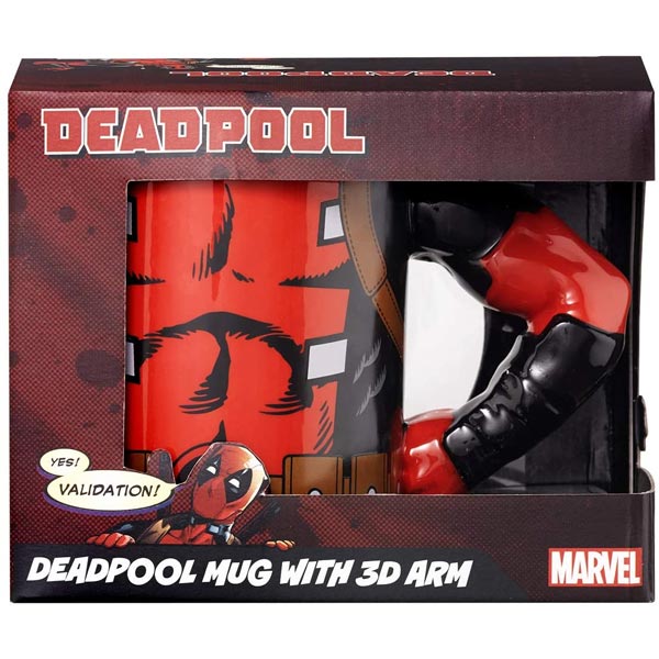 Šalka Deadpool Arm (Marvel)