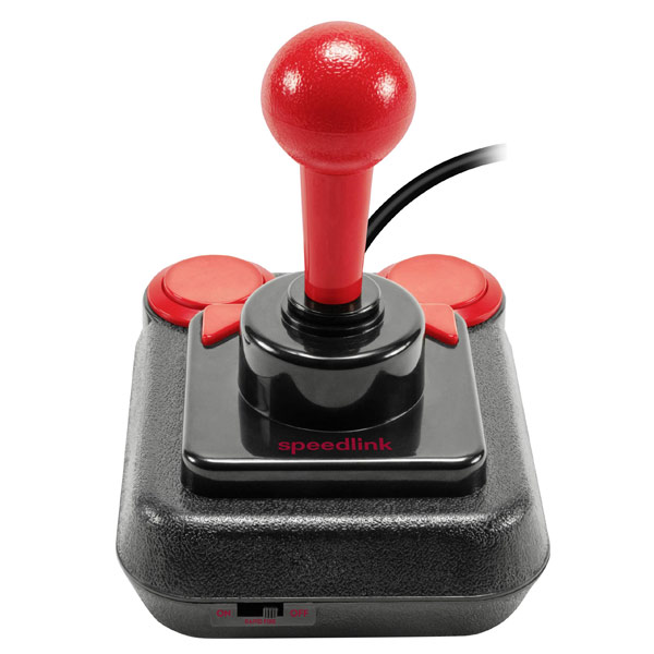 Speedlink Competition Pro Extra USB Joystick for PC, black-red