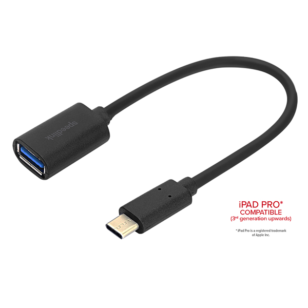 Speedlink USB-C na USB-A adaptér, 0,15 m HQ