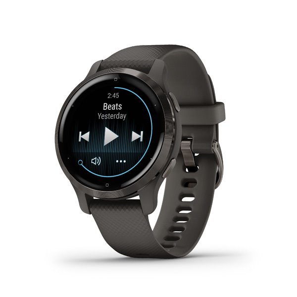 Smart hodinky Garmin Venu 2S, slate/graphite