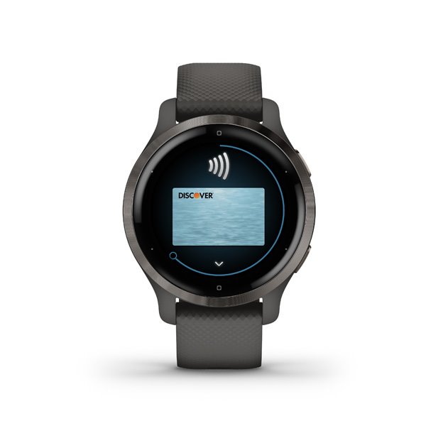 Smart hodinky Garmin Venu 2S, slate/graphite