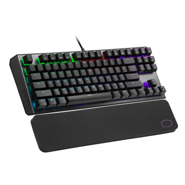 Herná klávesnica Cooler Master CK530 V2  Brown Switch, RGB LED, US layout, black