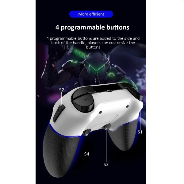 iPega 4010 bezdrôtový herný ovládač pre iOS/Android/PS3/PS4/PC iPega 4010 bezdrôtový herný ovládač pre iOS/Android/PS3/PS4/PC