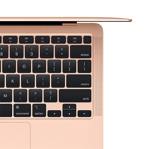 Apple MacBook Air 13" notebook, M1 8-core CPU 7-core GPU 8 GB/256 GB, zlatá SK Apple MacBook Air 13" notebook, M1 8-core CPU 7-core GPU 8 GB/256 GB, zlatá SK