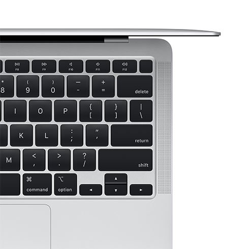 Apple MacBook Air 13" notebook, M1 8-core CPU 7-core GPU 8 GB/256 GB, strieborná SK Apple MacBook Air 13" notebook, M1 8-core CPU 7-core GPU 8 GB/256 GB, strieborná SK