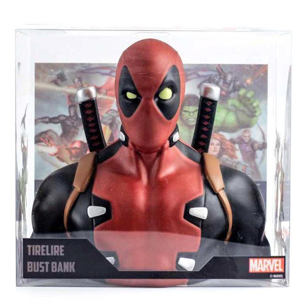 Pokladnička Deadpool 22 cm