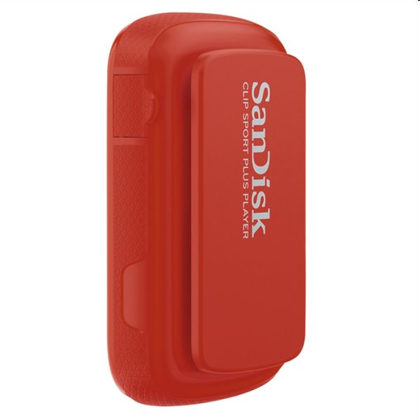 Prehrávač SanDisk MP3 Clip Sport Plus 16 GB, červený Prehrávač SanDisk MP3 Clip Sport Plus 16 GB, červený