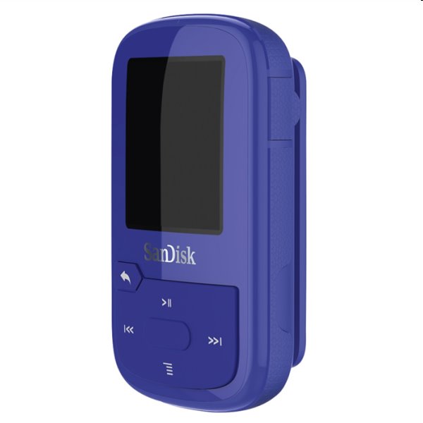 Prehrávač SanDisk MP3 Clip Sport Plus 16 GB, modrý Prehrávač SanDisk MP3 Clip Sport Plus 16 GB, modrý