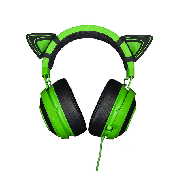 Razer Kitty Ears pre Kraken, Green