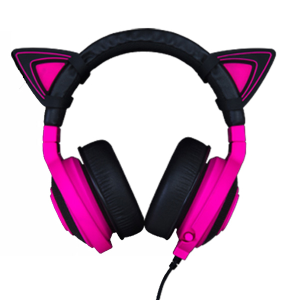 Razer Kitty Ears pre Kraken, Neon Purple
