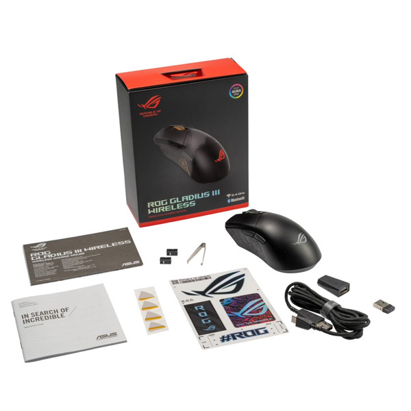 Herná myš ASUS ROG Gladius III Wireless