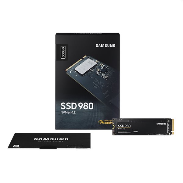 Samsung SSD disk 980, 500 GB, NVMe M.2 (MZ-V8V500BW)