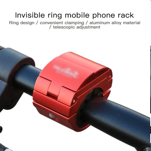 Držiak na bicykel Tactical urban lock, red
