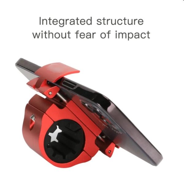 Držiak na bicykel Tactical urban lock, red