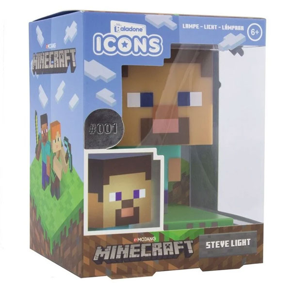 Lampa Steve Icon Light BDP (Minecraft)