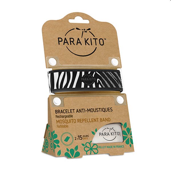 Náramok pre dospelých Parakito, Zebra Náramok pre dospelých Parakito, Zebra
