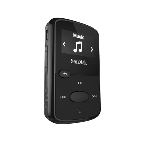 Prehrávač SanDisk MP3 Clip Jam 8 GB MP3, čierny Prehrávač SanDisk MP3 Clip Jam 8 GB MP3, čierny