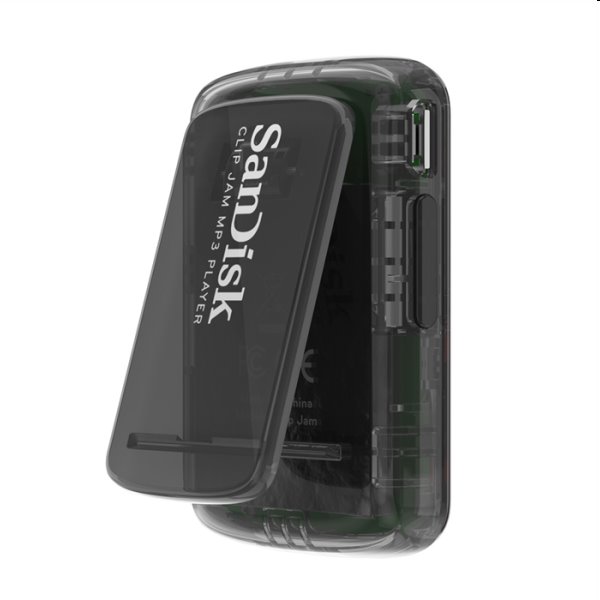 Prehrávač SanDisk MP3 Clip Jam 8 GB MP3, čierny Prehrávač SanDisk MP3 Clip Jam 8 GB MP3, čierny