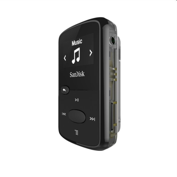 Prehrávač SanDisk MP3 Clip Jam 8 GB MP3, čierny Prehrávač SanDisk MP3 Clip Jam 8 GB MP3, čierny
