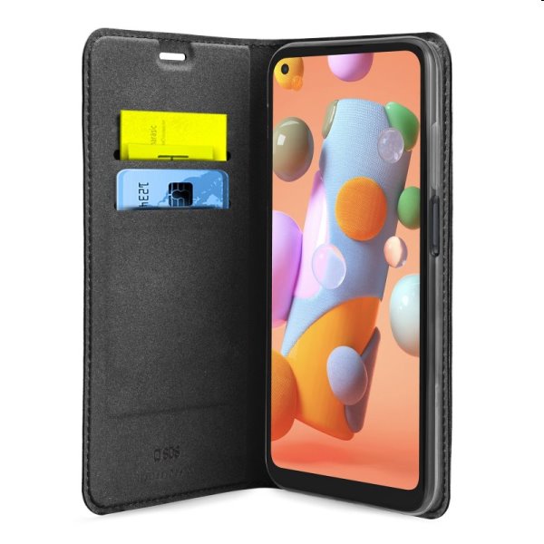 Knižkové puzdro SBS Book Wallet Lite pre Samsung Galaxy A12 - A125F, čierna