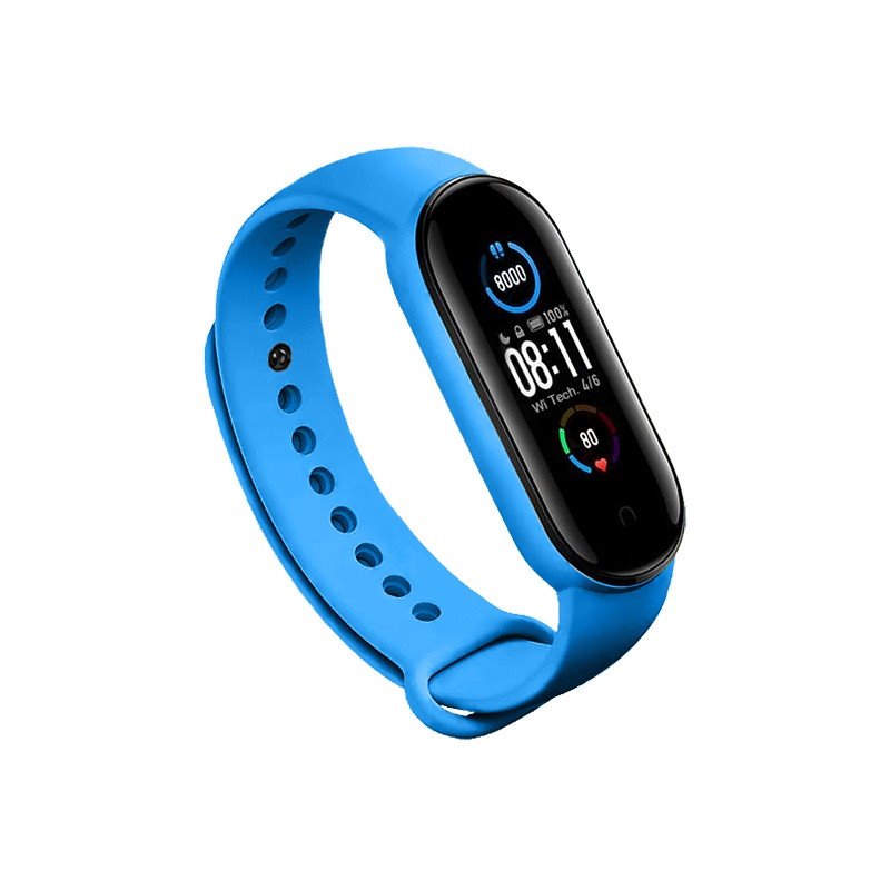 Rhinotech remienok pre Xiaomi Mi Band 5/6, tmavomodrá
