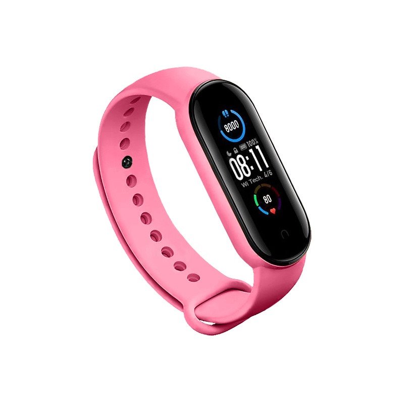 Rhinotech remienok pre Xiaomi Mi Band 5/6, ružová Rhinotech remienok pre Xiaomi Mi Band 5/6, ružová