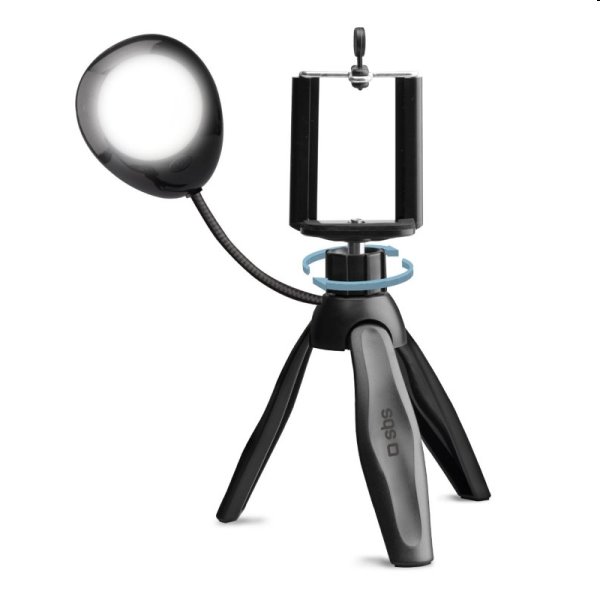 SBS Tripod statív so selfie svetlom SBS Tripod statív so selfie svetlom