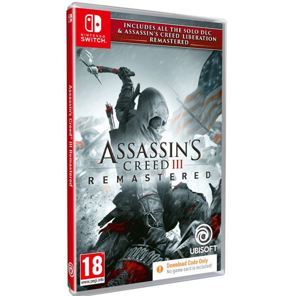 Assassin’s Creed 3 + Liberation Remastered (Code in Box Edition)