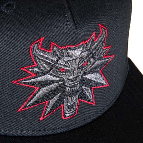 Čiapka Black Wolf Snap Back (The Witcher 3)