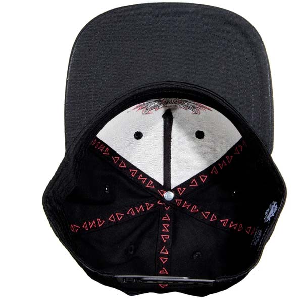 Čiapka Black Wolf Snap Back (The Witcher 3)