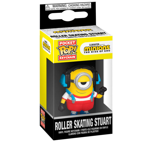 Funko POP! Kľúčenka Roller Skating Stuart (Minions)