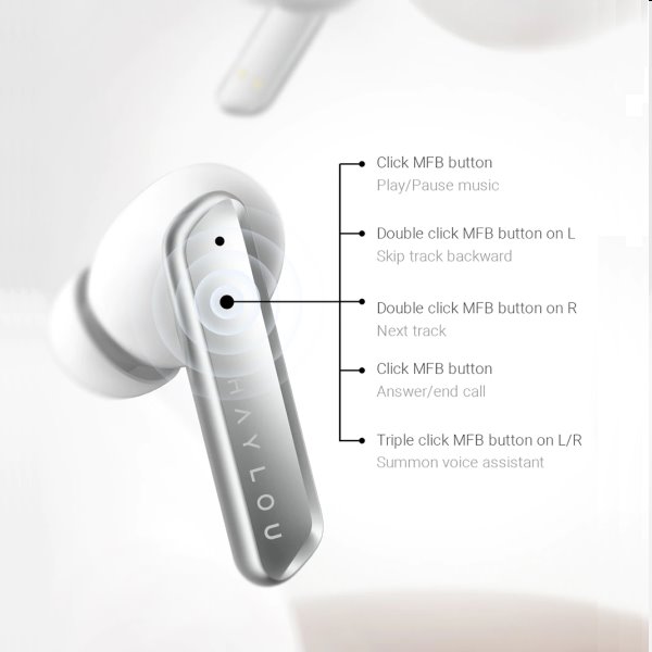 Haylou W1 TWS, blue