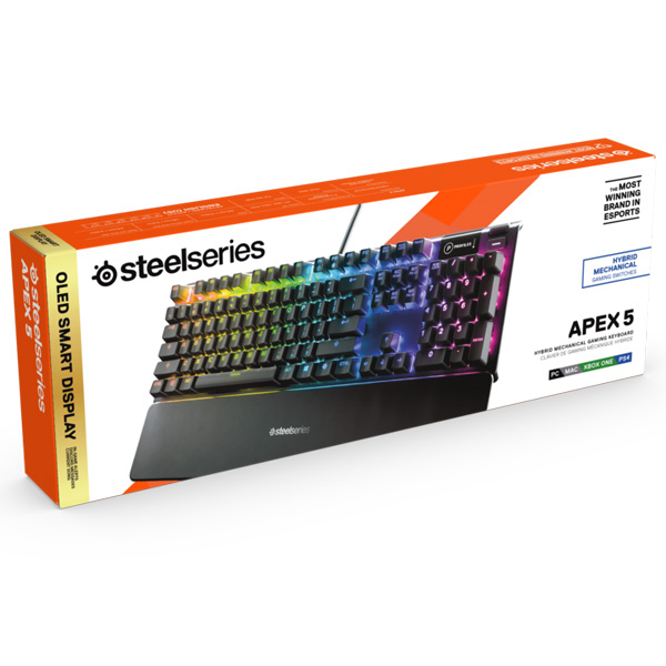 Herná klávesnica SteelSeries Apex 5, US