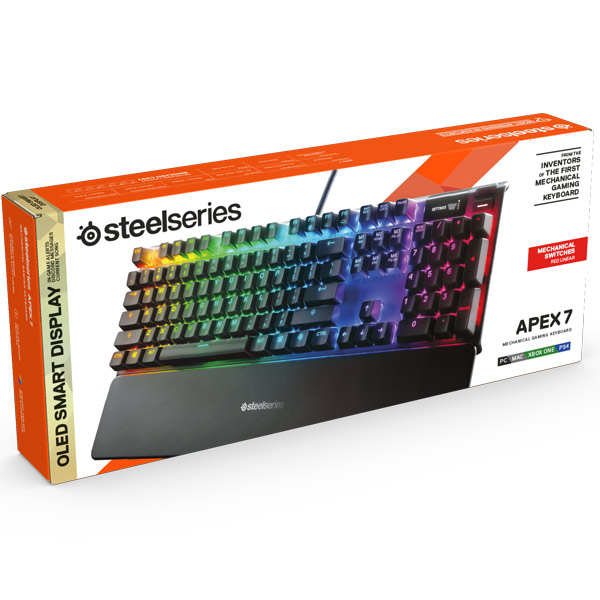 Herná klávesnica SteelSeries Apex 7 (Red Switch) US