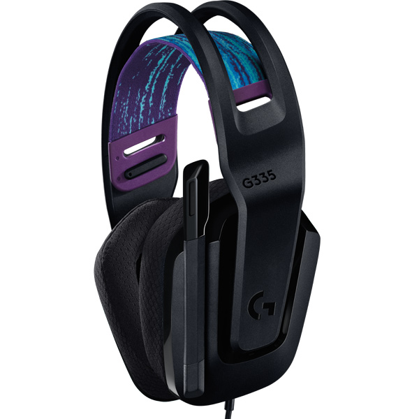 Herné slúchadlá Logitech G335 Wired, black