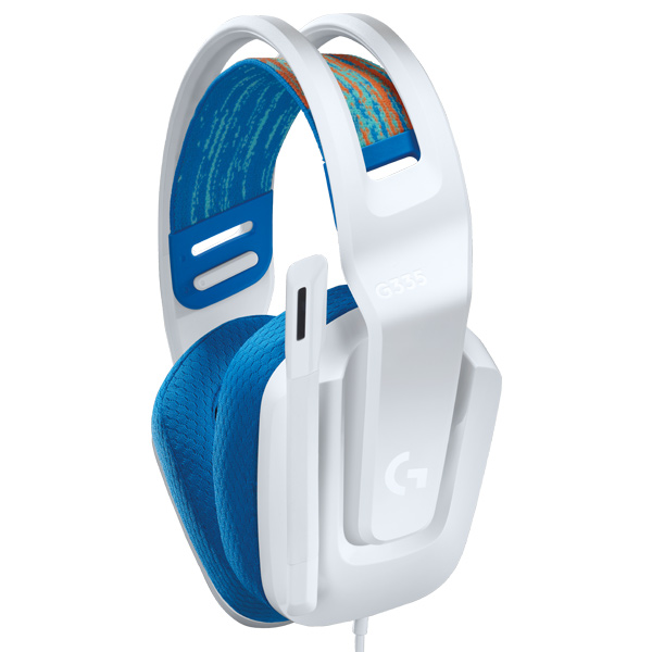 Herné slúchadlá Logitech G335 Wired, white Herné slúchadlá Logitech G335 Wired, white
