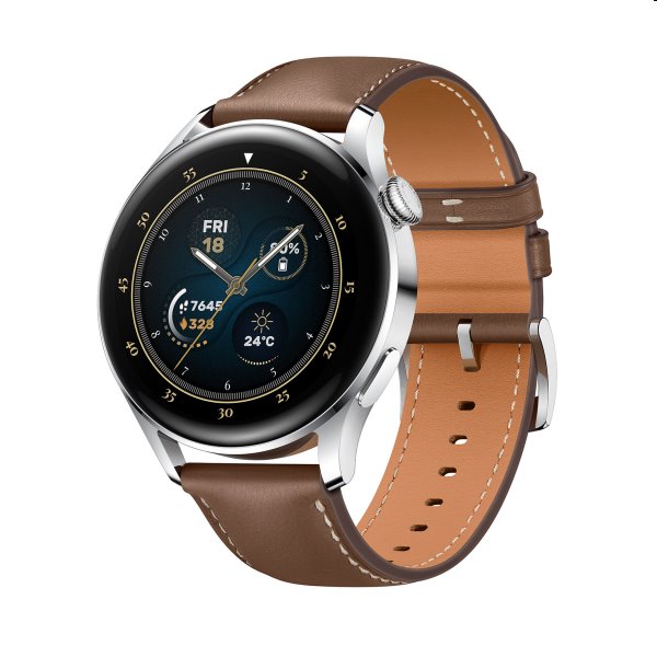 Huawei Watch 3, brown