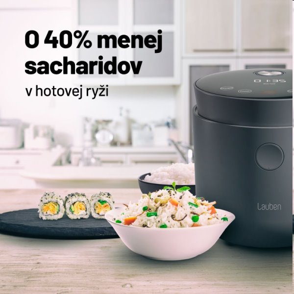 Ryžovar Lauben Low Sugar Rice Cooker 1500AT