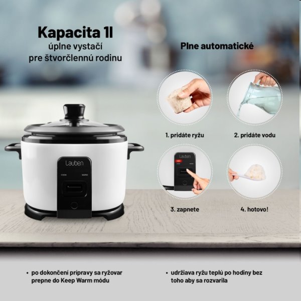 Lauben Rice Cooker, ryžovar Lauben Rice Cooker, ryžovar