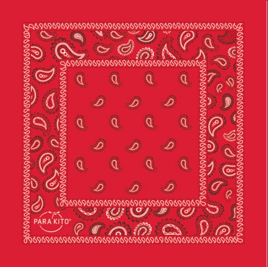 Náramok pre dospelých Parakito Bandana, červený Náramok pre dospelých Parakito Bandana, červený