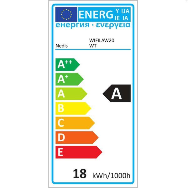 Nedis smart WiFi stropné svetlo 30cm, 18W, 1400L
